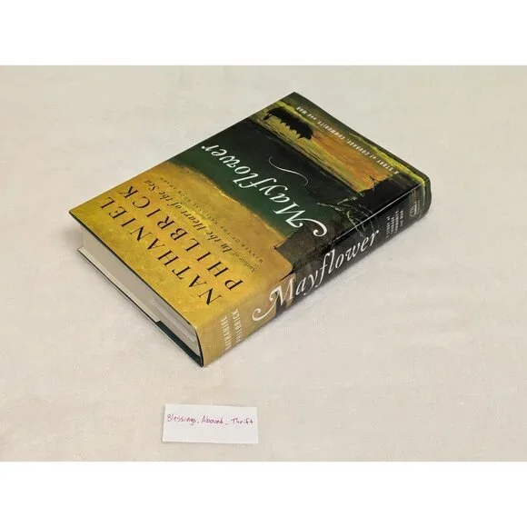 📚❤️ Mayflower SIGNED Nathaniel Philbrick 1st Edition 1st Printing HC ❤️📚 - Picture 9 of 10